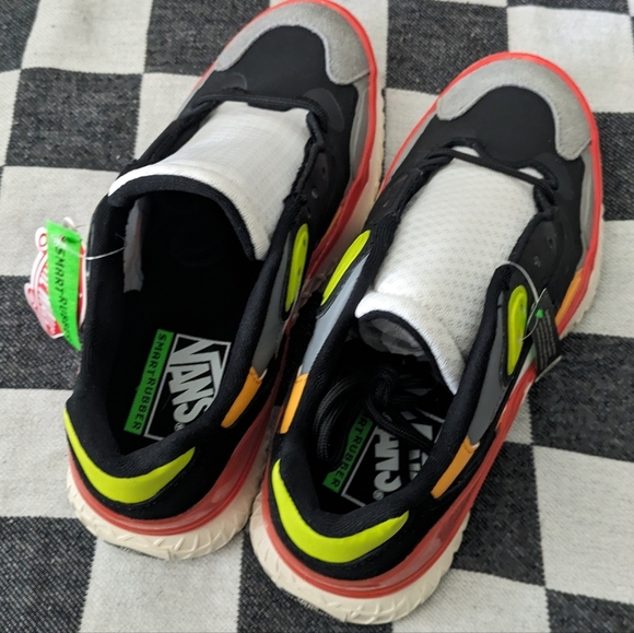 Vans City TRL Multi Black White Women 7 VNOA4BTJ6AD Smart Rubber 2019 - Picture 4 of 10